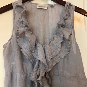 Avenue gray blouse